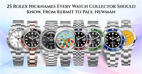 watchfinder Rolex nicknames